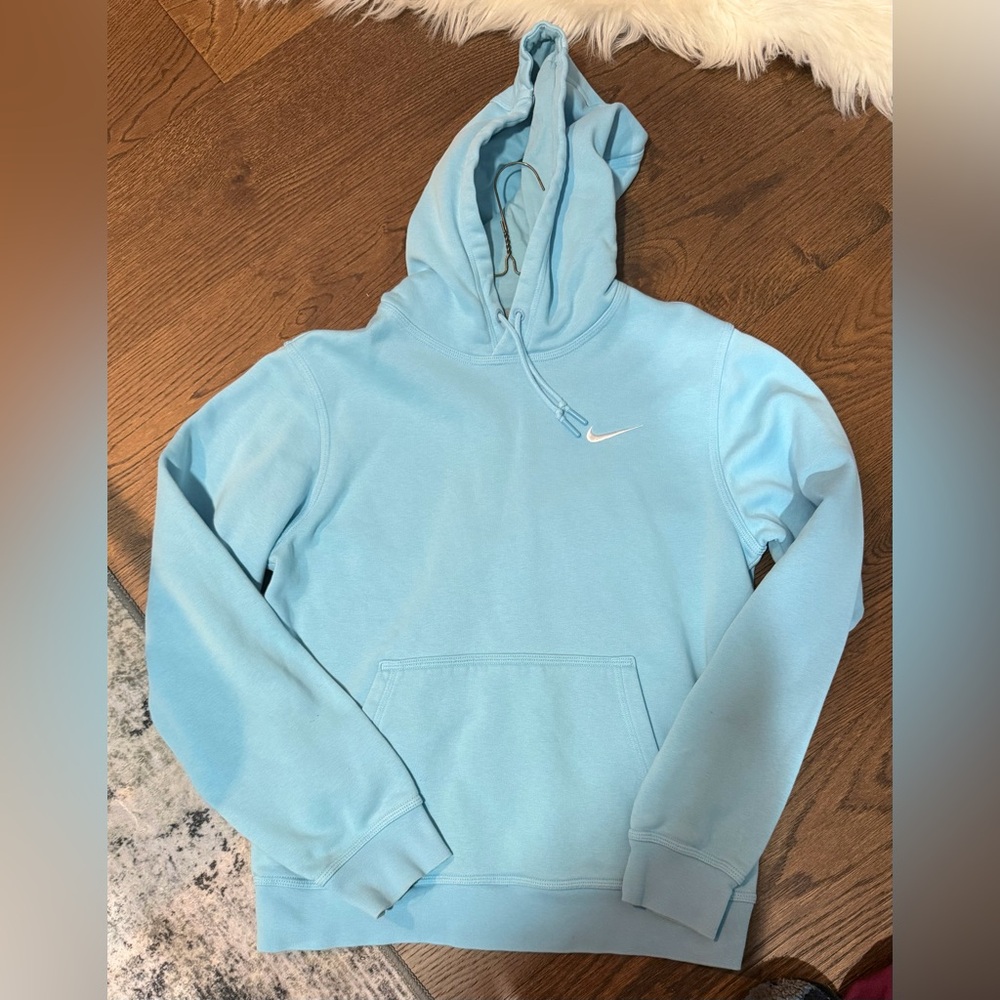 Nike Sky Blue Pullover Hoodie